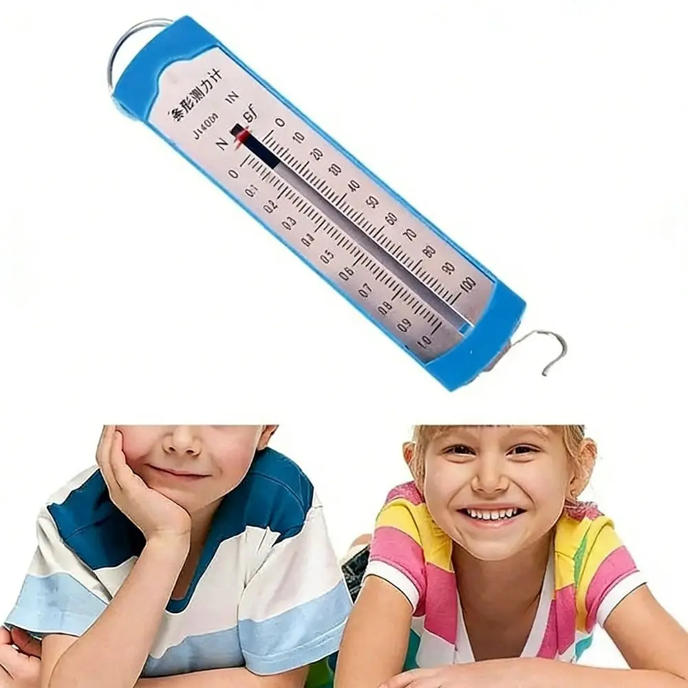 Easy to Read 1N Spring Scale 5N 10N Spring Dynamometer Clear Scale 2.5N Trigger Pull Gauge Physics Study