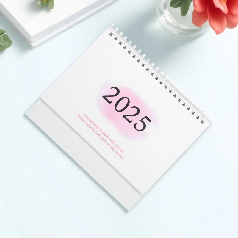

Настольный календарь на 2025 год, декоративный, ежемесячный, для офиса и дома, 2025