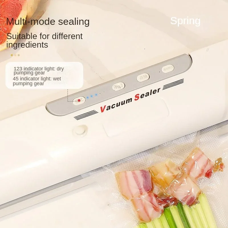 Sealing Machine Temperature control Multi-mode sealing Exhaust Overheating protection Kitchen Vacuum Freshness Machine