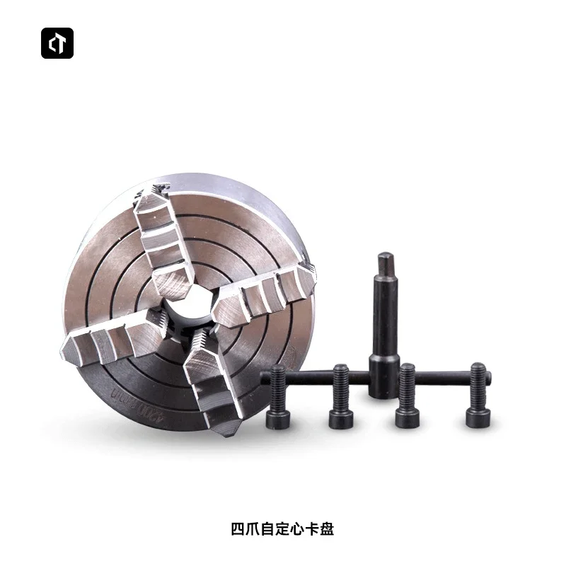 High precision 125mm/160MM four-jaw single-action chuck lathe chuck fixture machine tool four-jaw chuck