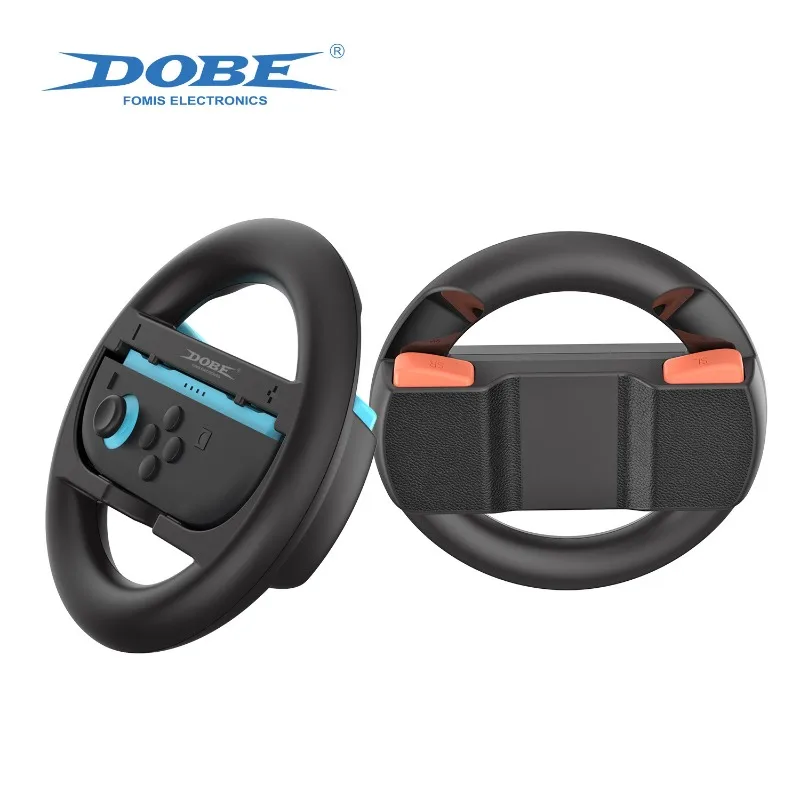 

2PCS/set TNS-3196 Left Right Steering Wheel for Nintendo Switch 2 Joy Con Controller Gaming Handle Grip Holder Wheel
