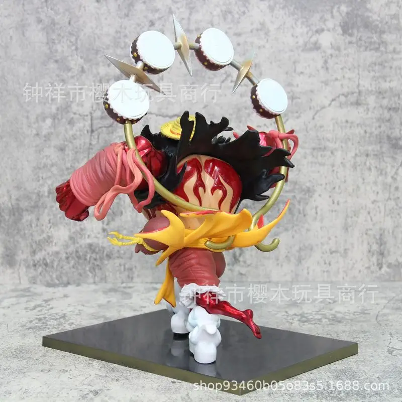 One Piece Luffy Gear 4, Interchangeable Face Figure, Boxed Model, Birthday Gift, Room Decor, Desktop Ornament view 4