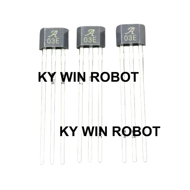 

1PCS/LOTS A03E Single-pole Hall Element A1103EUA-T Silk Screen 03E Hall Sensor TO-92S Straight Plug