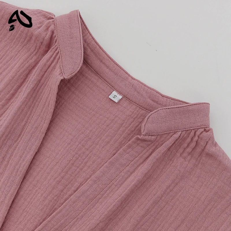Original Muslin 100% Cotton Gauze Elegant Pretty Women Dresses Sexy V-Neck Long Party Dress Ladies Dresses Sale Summer Sundress