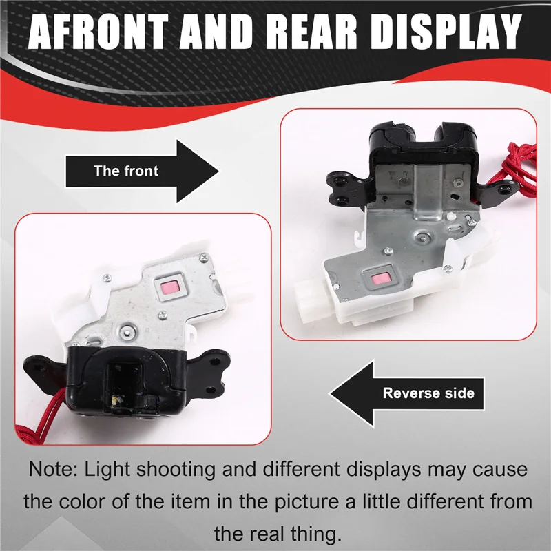 

69350-0R070 693500R070 Back Door Lock Actuator Trunk Lift Tailgate Hatch 08-13 Highlander 13-16 Rav4 Lock Assy Back Door-A61E