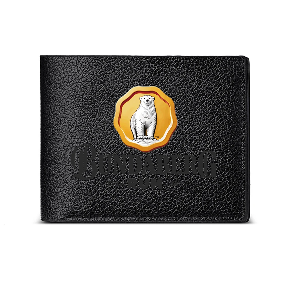 Polar Bear Emblem Men's Wallet Card Holder Casual Business Fashion Print Design Elegant Style Statement Accessory