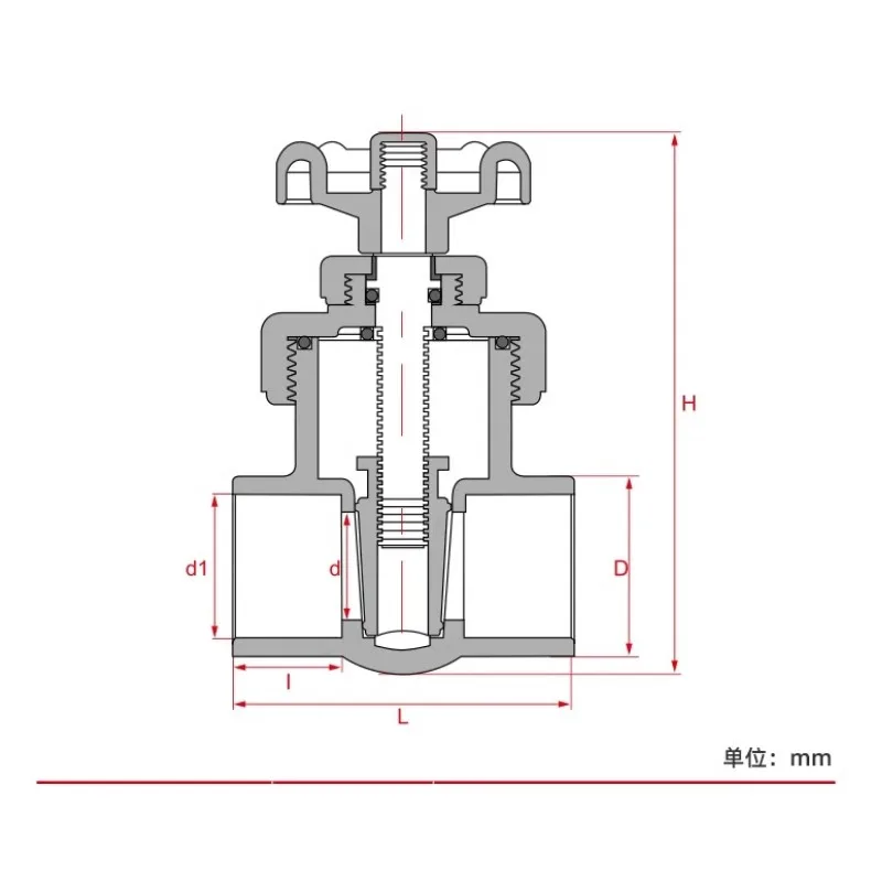 1Pcs UPVC I.D 20/25/32/40/50mm Gate Valve Precision Flow Control PVC  Switch  Ball Valve For Garden Irrigation Aquarium