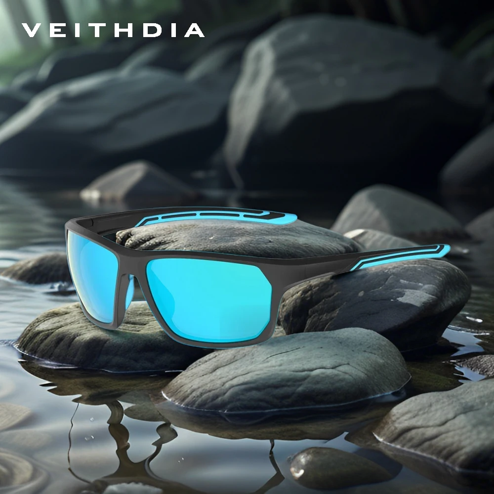 

VEITHDIA новые стильные солнцезащитные очки, уличные поляризационные спортивные очки TR90 для мужчин и женщин, очки для бега, велоспорта, гольфа, вождения VX0510