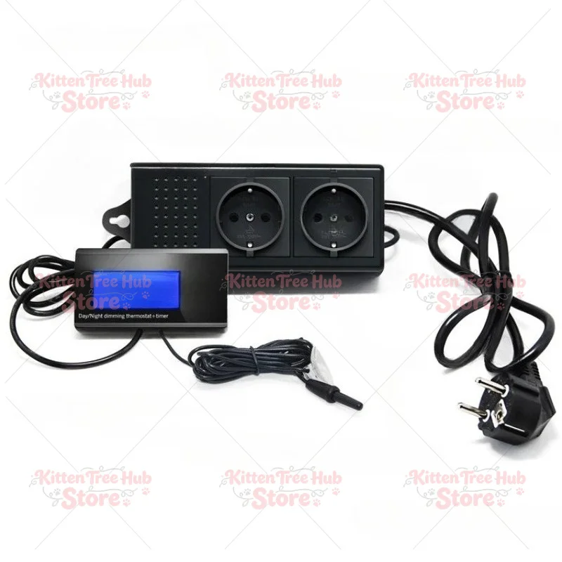 Breeding Temperature Controller Pid Temperature Control Meter Timer Amphibious Pet DTC-120