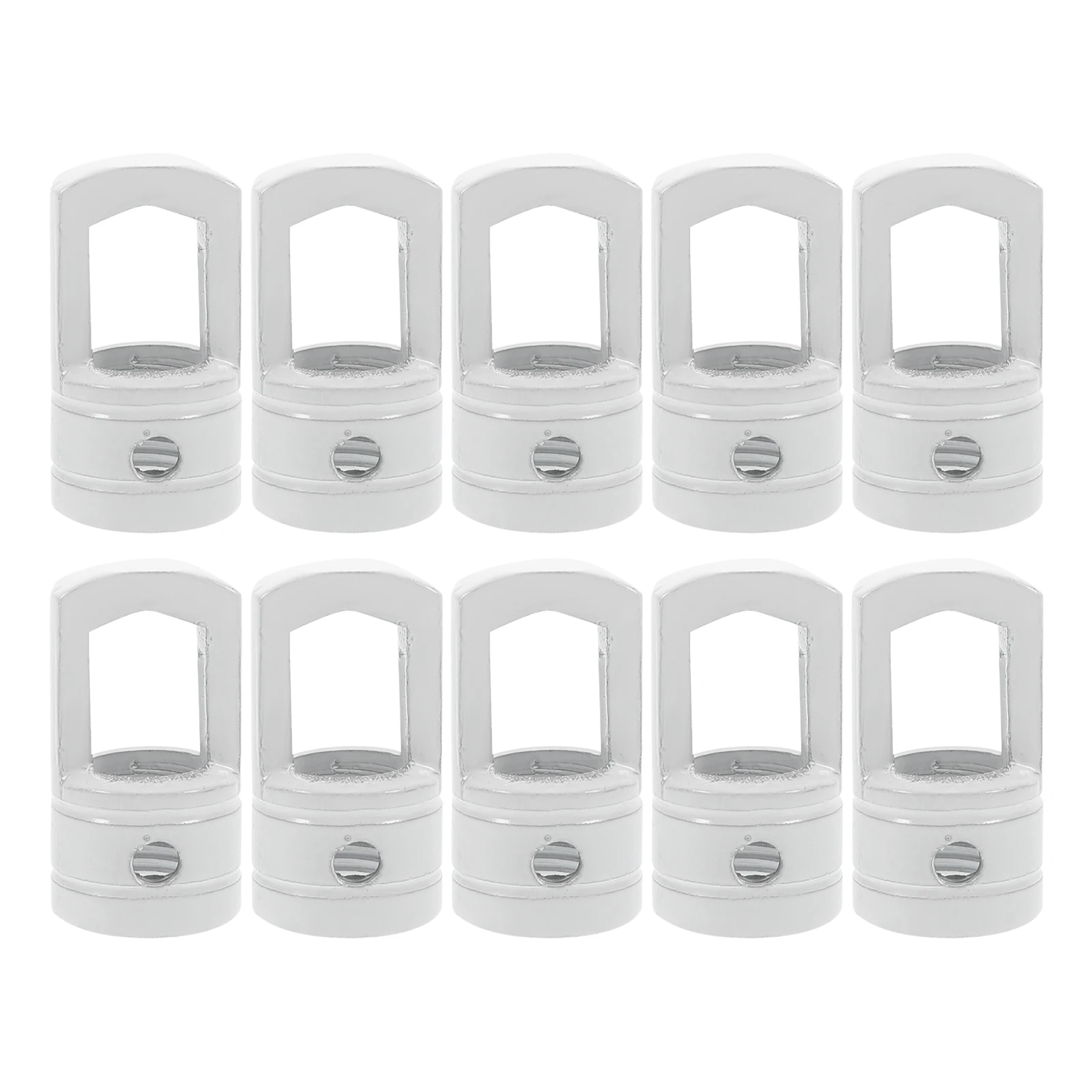 

10pcs 10MM Iron Rings Ch Accessories Durable Hook Pendant Light Ring Loop Lamp Nut Hanging Lighting DIY Decor Swag