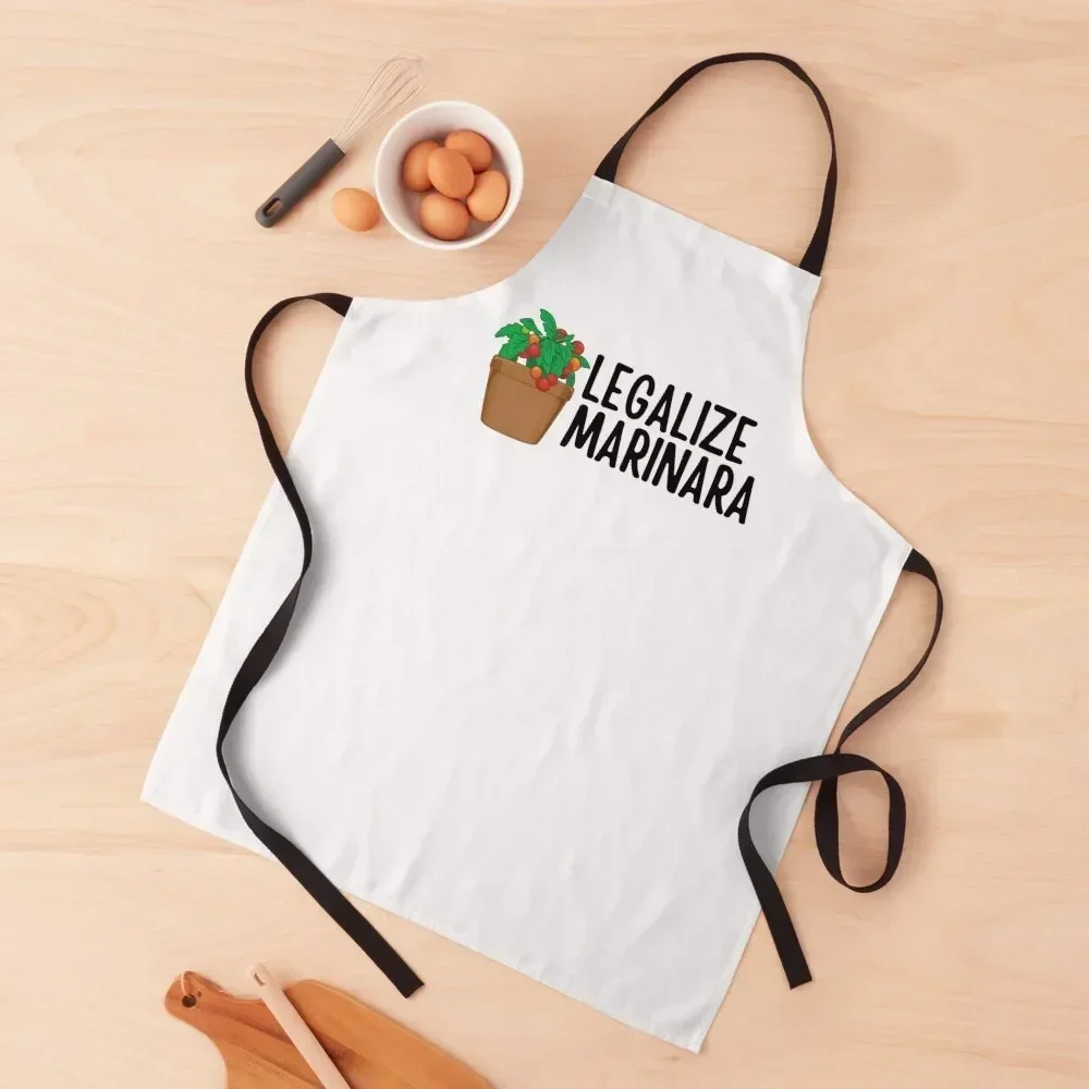 Legalize Marinara Apron with pockets Kitchen Supplies Idea Goods with personal logo Goods For Home And Kitchen Apron