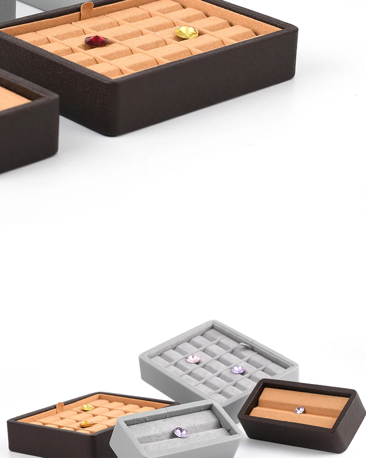 Quality Loose Diamond Color Grading Sorting Display Case Gems Holder Jewelry Gemstone Organizer Tray Bead Stone Storage Showcase