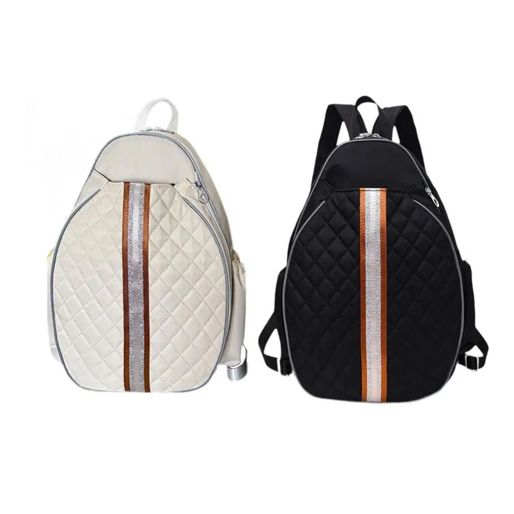 

Tennis Bag Adjustable Strap Organizer Portable Multipurpose Pickleball Bag