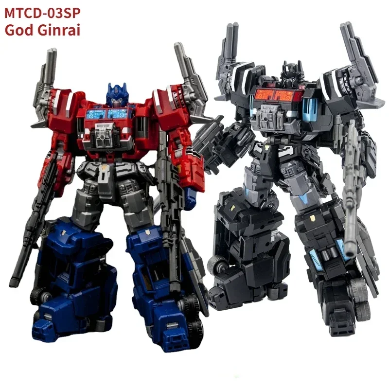 في المخزون Maketoys Trasnformation God Ginrai MTCD-03 MTCD-03SP OP قائد عمل الشكل كو ألعاب روبوتية هدية جمع