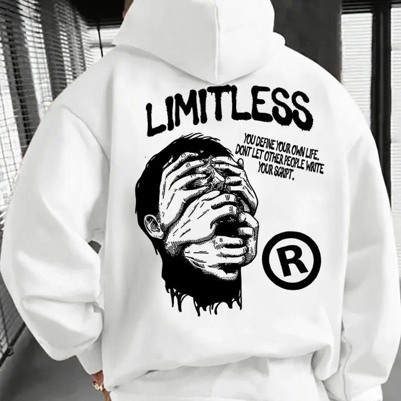 الهيب هوب الأمريكي الرجعية الرجال أزياء الشارع الاتجاه طباعة الخريف والشتاء زوجين عارضة جديدة أزياء الشارع الشهير