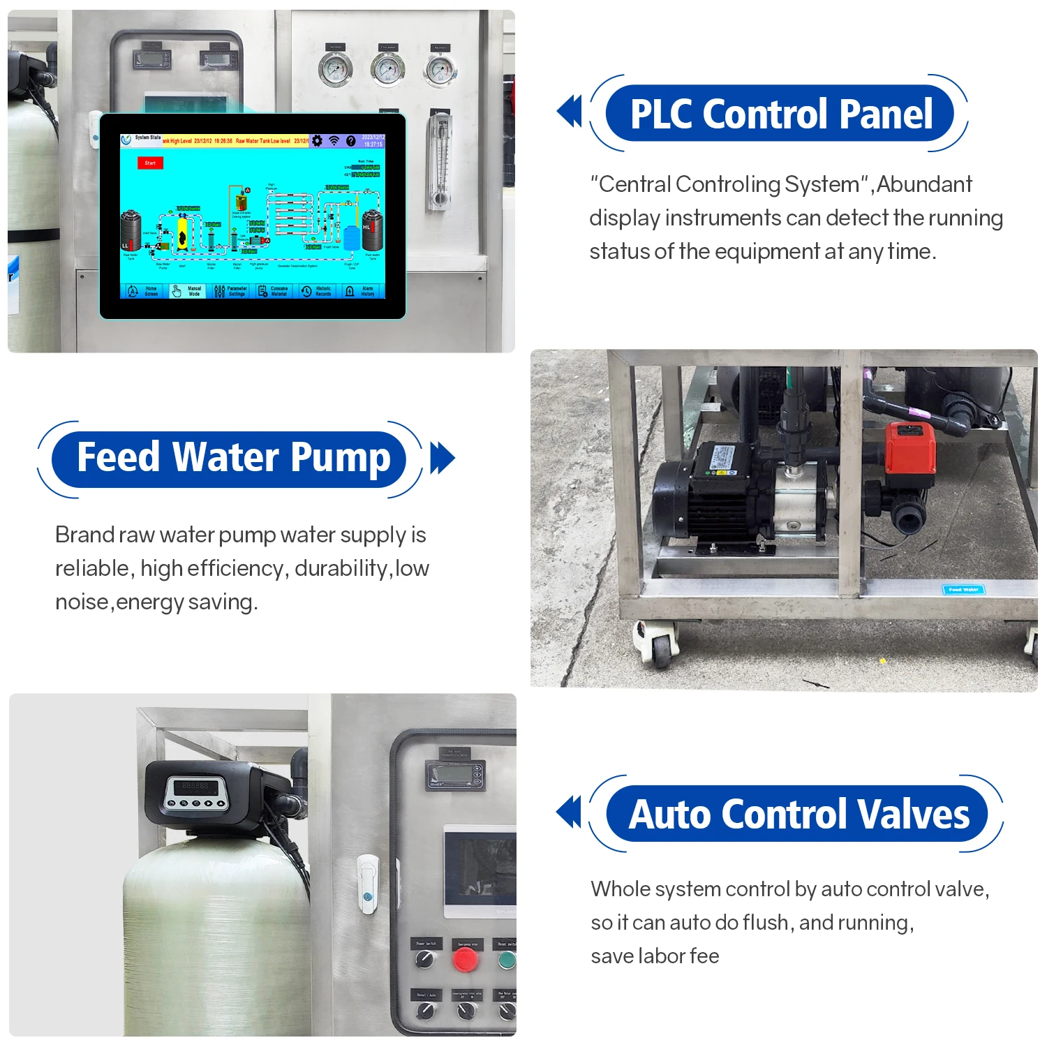 220V Boat Desalination System Seawater to Drinking Water Converter Pump Core Component for Salt Water Sea Water Desalination