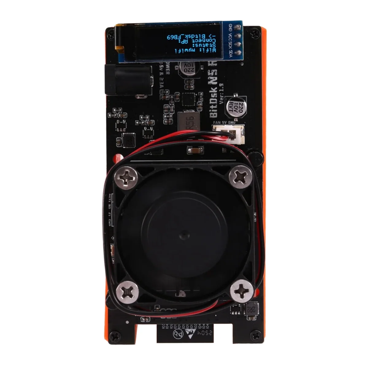 

A49T Miner BM1397 200Gh/S Bitcoin Solo Miner Stand-Alone BitDSK ASIC BTC Miner Low Power Miner Crypto Miner EU PLUG
