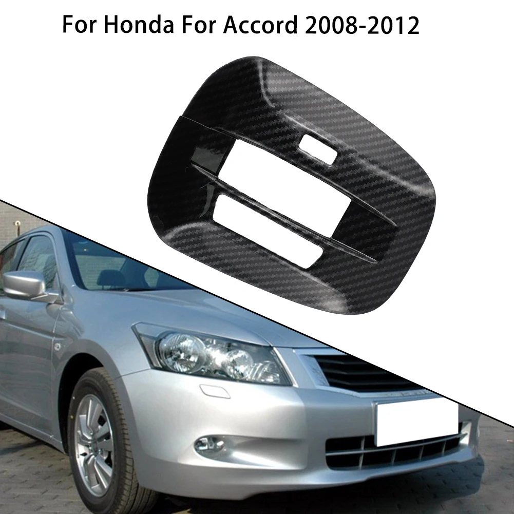 Improve the aesthetics of your car with this Carbon Fiber Console Gear Shift Panel Trim for For Accord 2008 2013