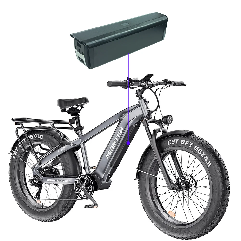 Removable 48V 15Ah 52V 20Ah Lithium-ion Battery MG600 Plus M2SBIKES FOREST SUMMIT FS ASOMTOM All-Terrain Adventure Explorer Q7