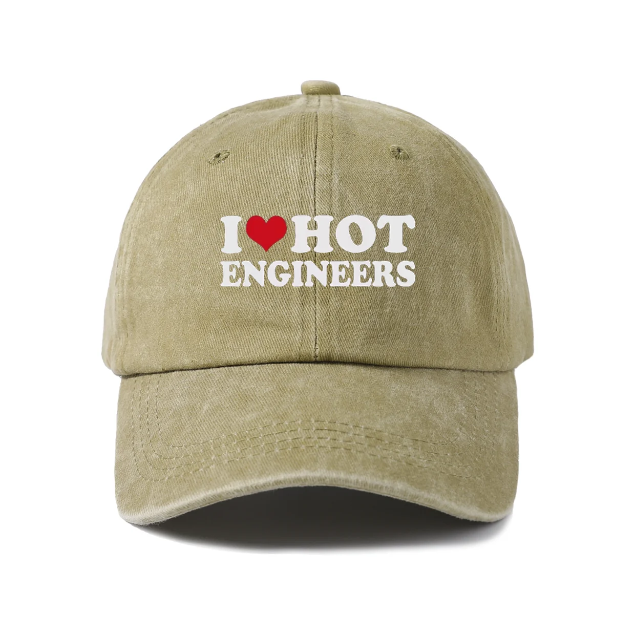 Vintage Washed Engineers Quote Baseball Cap, Adjustable Unisex Dad Hat, Funny Engineering Gift for Men Women