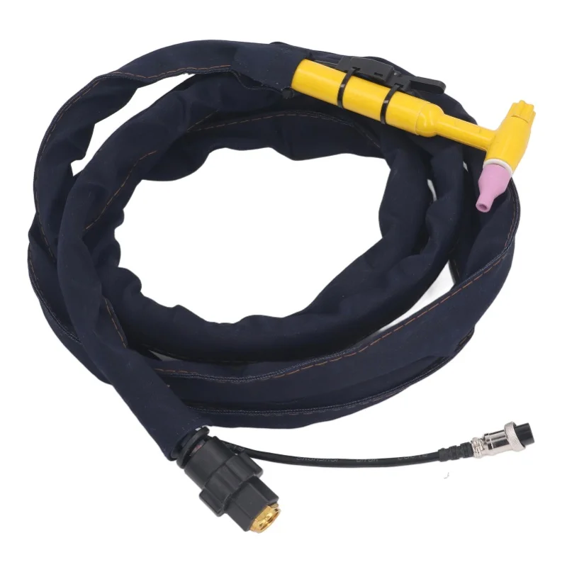 QQ150A 4m TIG Torch Kit Air Cooled Argon Welding Torch With Silicone Tube Cloth Cover
