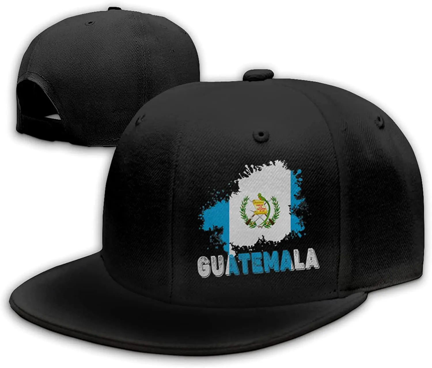 Flaga gwatemali Unisex czapka typu Trucker czapka hip-hopowa czapka z daszkiem czapka z daszkiem do regulacji na zewnątrz