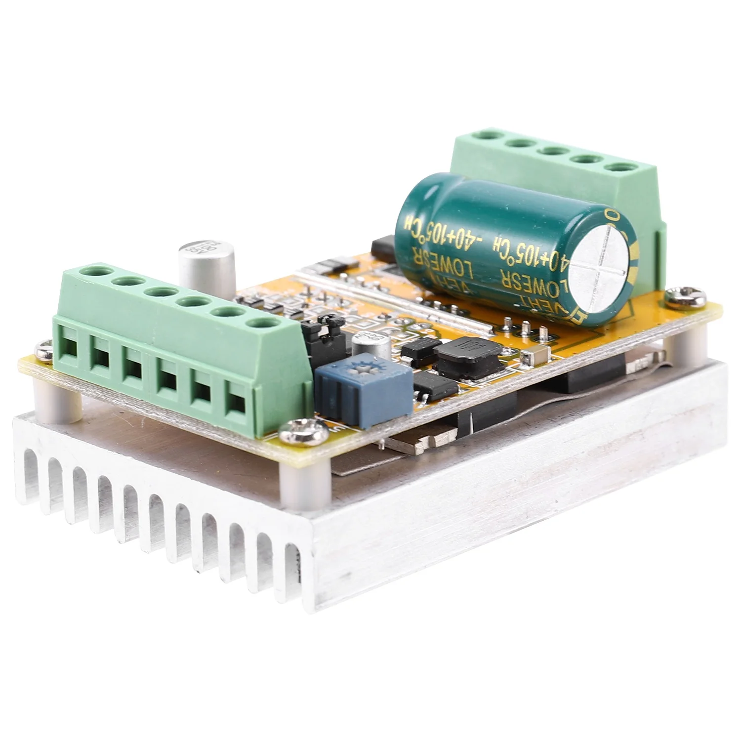 ABYA 380W Placa controladora de motor sin escobillas de 3 fases (sin/sin sensor Hall) BLDC PWM PLC Placa controladora DC 6,5-50V