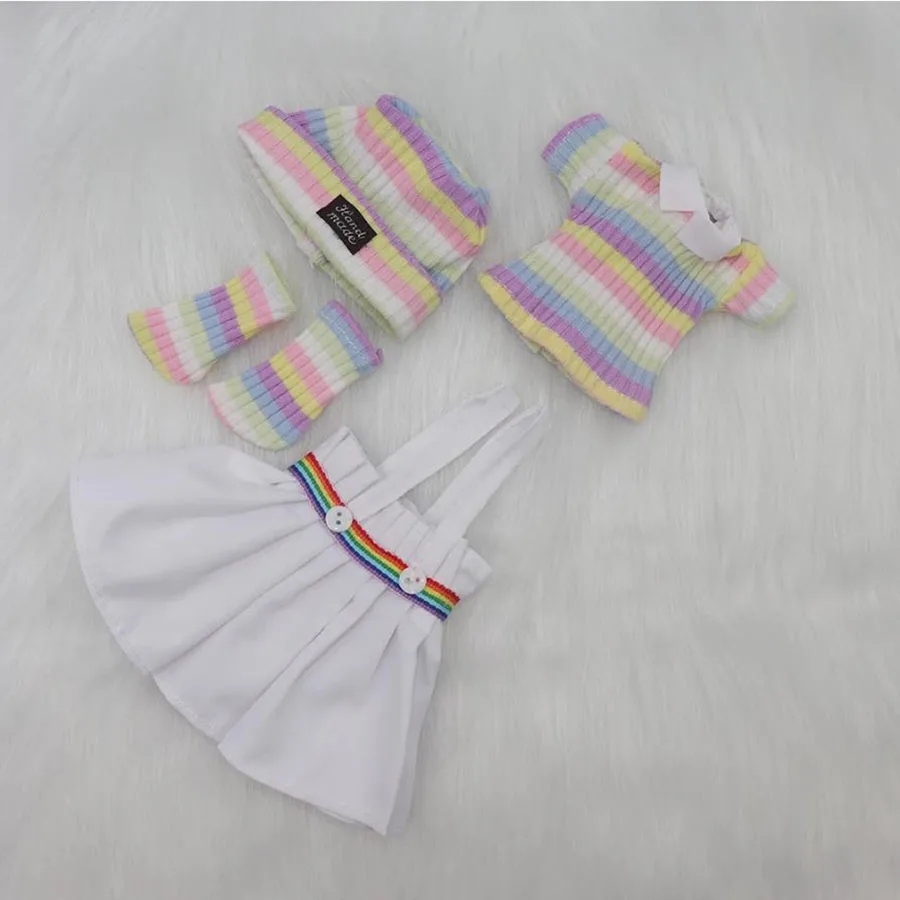Clothes For Dolls 30cm With Hat For 1/6 12 Inch Bjd Doll Clothes School Uniform Ladies Dress Cosplay Girls Summer Shorts Skirts