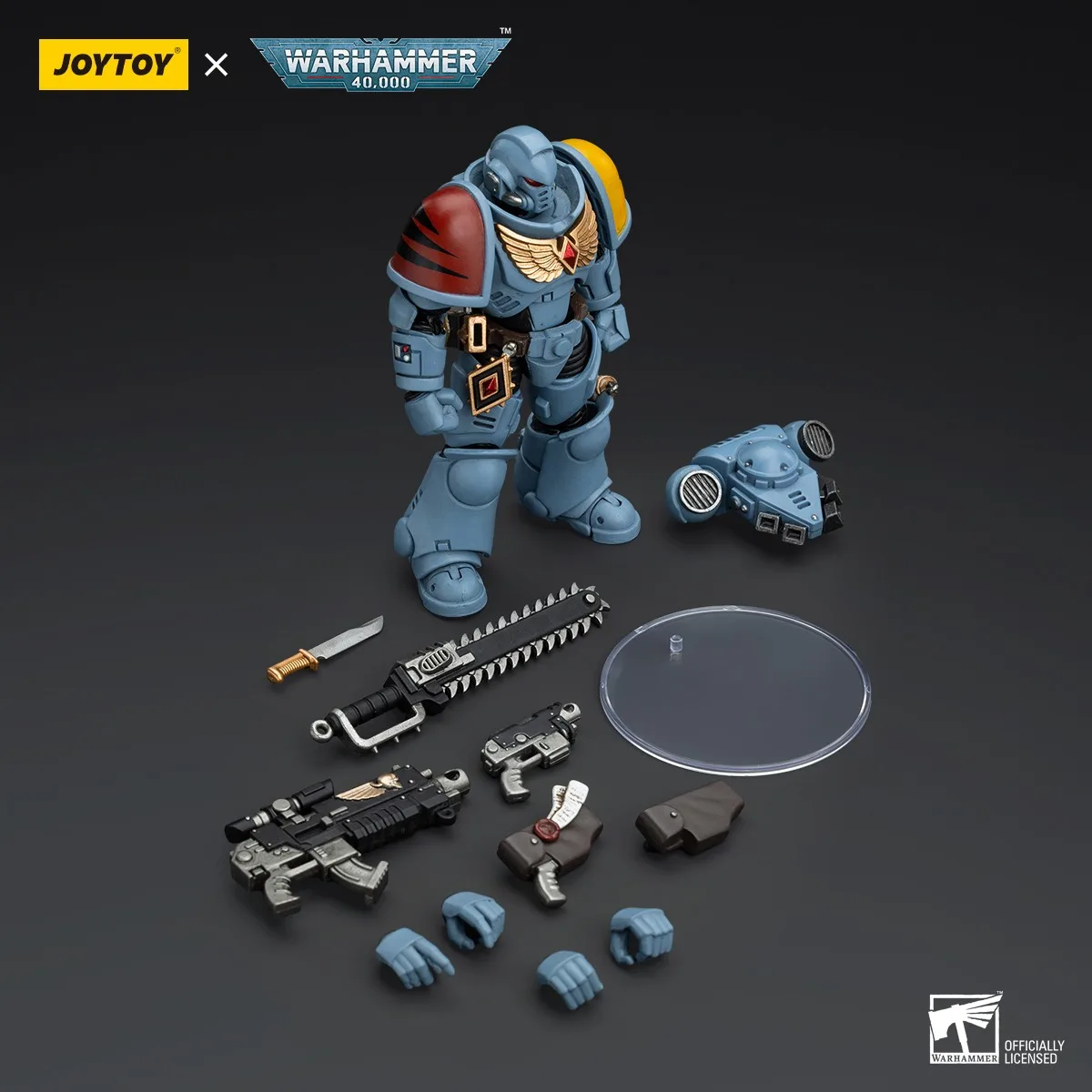 Joytoy Warhammer 1/18 Action Figures Space Wolves Intercessors Modello Toy Boy Regali 3,75 pollici