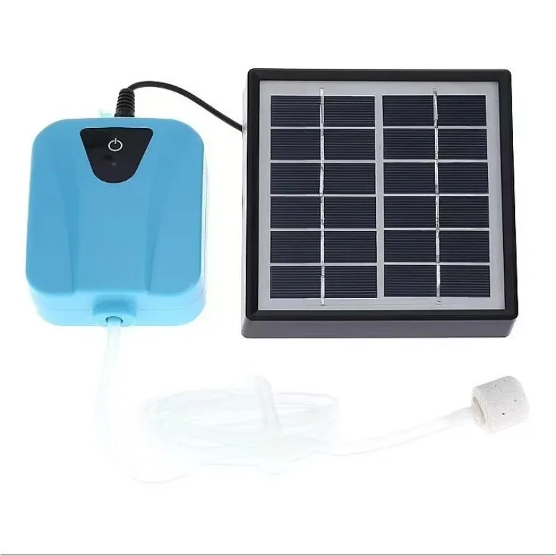 

Mini Solar Powered Air Pump USB Rechargeable Fishing Oxygenator DC/AC Pond Aerator Aquarium Oxygen Pump