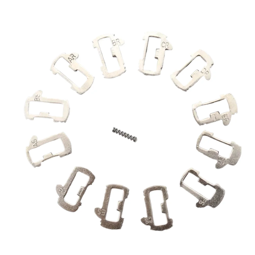 200Pcs/lot VA2T VA2 brass Car Lock Repair Accessories Car Lock Reed Lock Plate 12 types each 20pcs