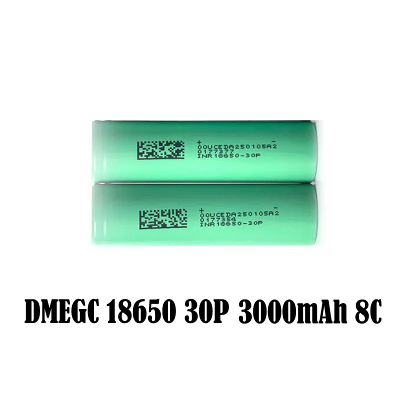 

1-50pcs Original DMEGC 30P 18650 3000mAh Max 20A 3.6V Battery Long cycle rechargeable Lithium battery for power tools AGV
