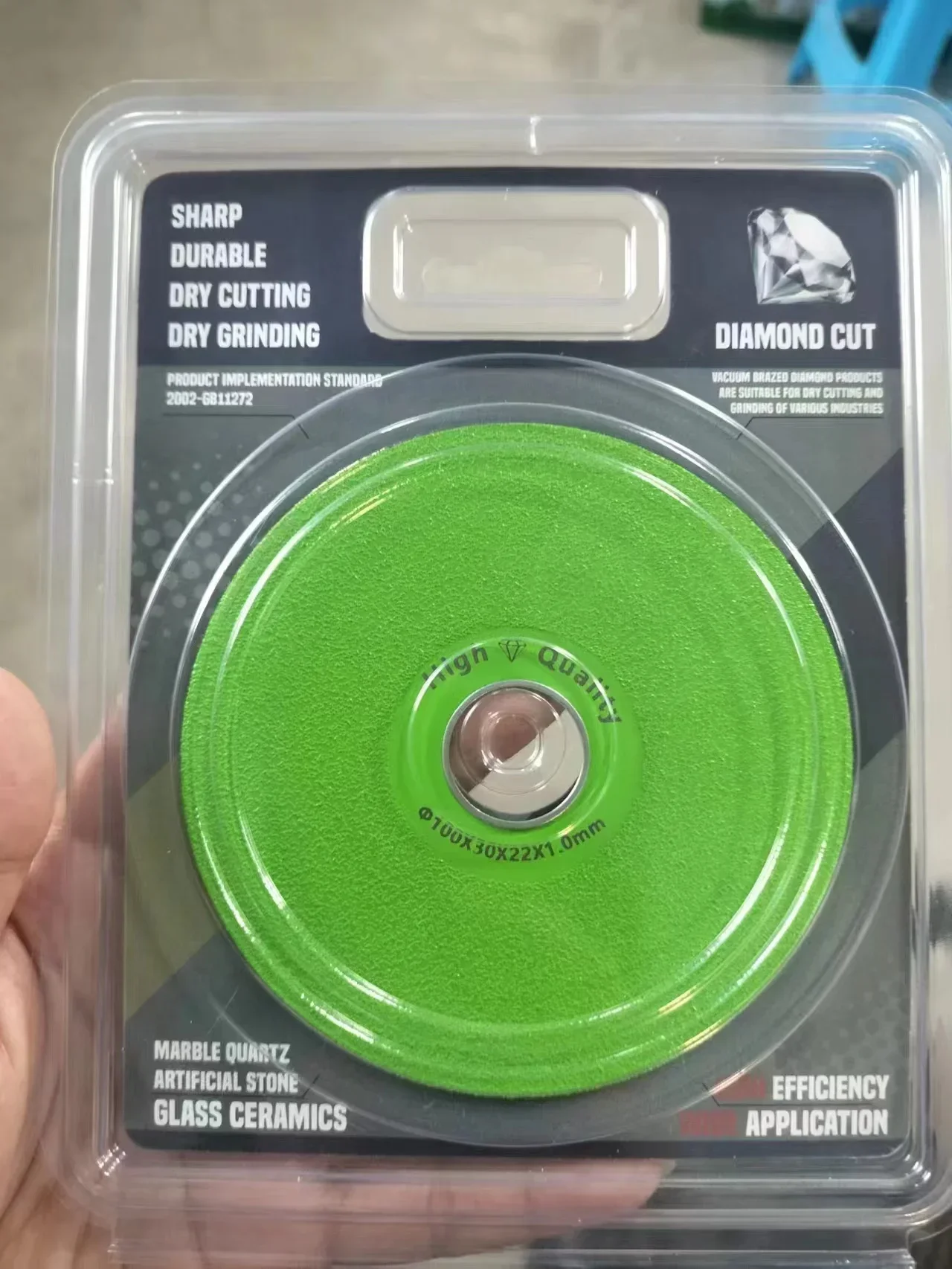 Cakram Pemotong Keramik Kaca Lebar 30Mm Pisau Pemotong Berlian Ukiran Sandin Roda Pisau Gergaji 1Mm Ultratipis untuk Penggiling Sudut