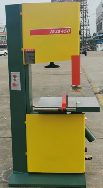 High Speed Carpentry Tools and Equipment Semi-automatic Woodworking Sawing Machine Joinery Band Saw Woodworking