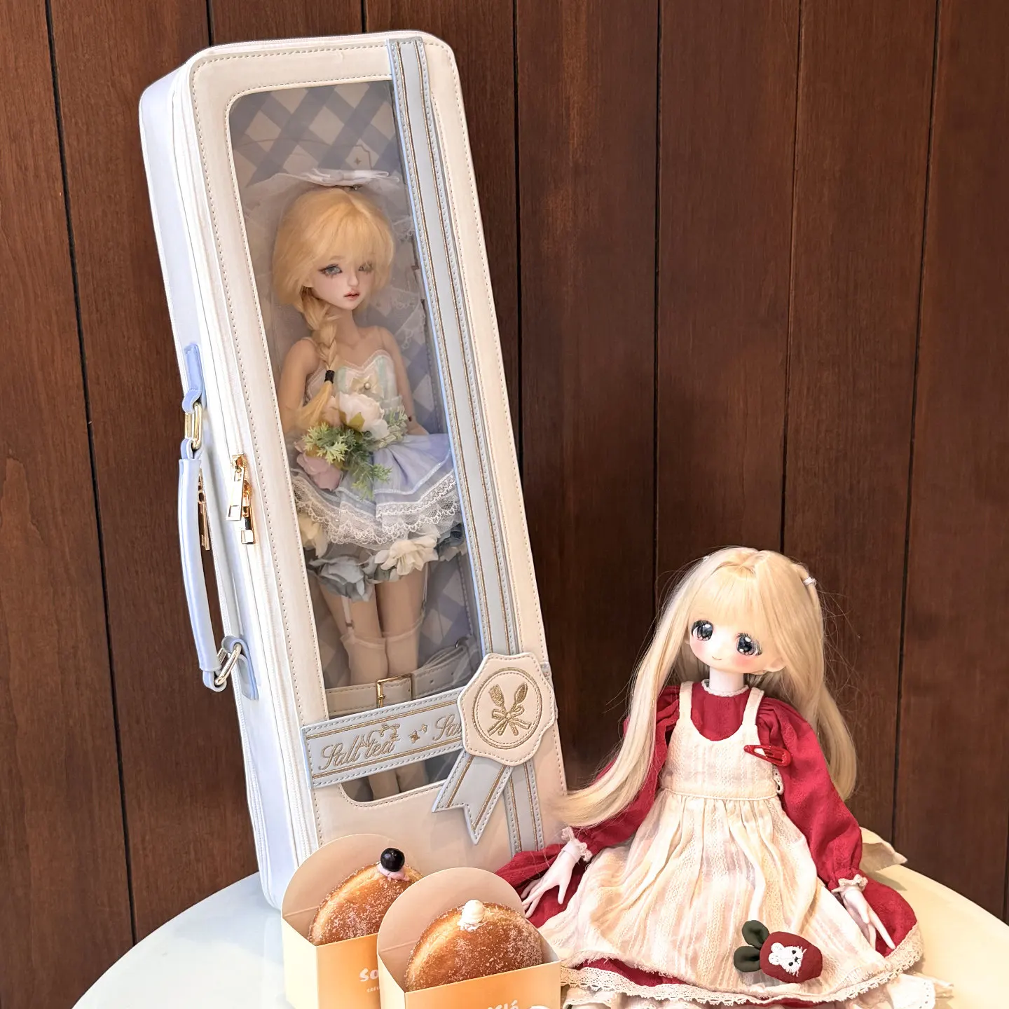 Doll Tea Party Original 4 Points Bjd Baby Bag Out Bags Shoulder Crossbody Large Capacity Crossbody Female Lta Bag for Women