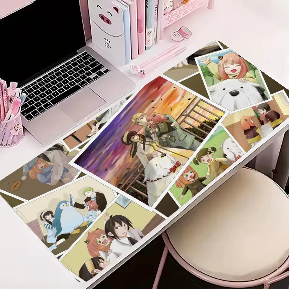 HD Anime Spy X Familie Mauspad Gummi Mauspad Gamer Zubehör Tastatur Mauspad Laptop Mauspad Büro Tastatur Mauspad