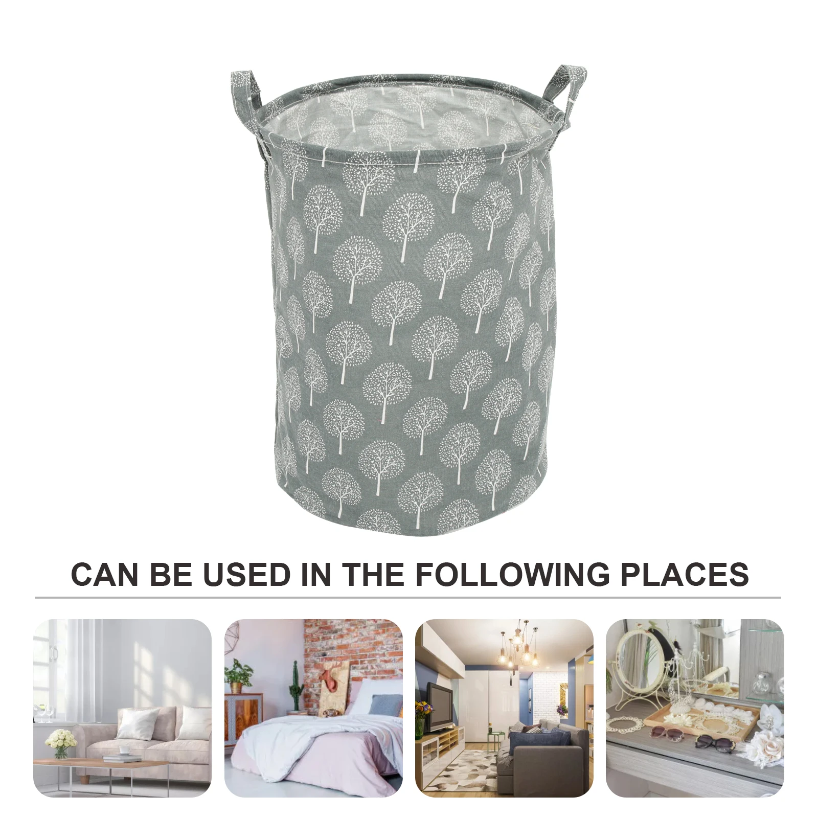 

Foldable Laundry Hamper With Handles Large Capacity Clothes Storage Basket For Dirty Laundry Organizer Sundries Holder