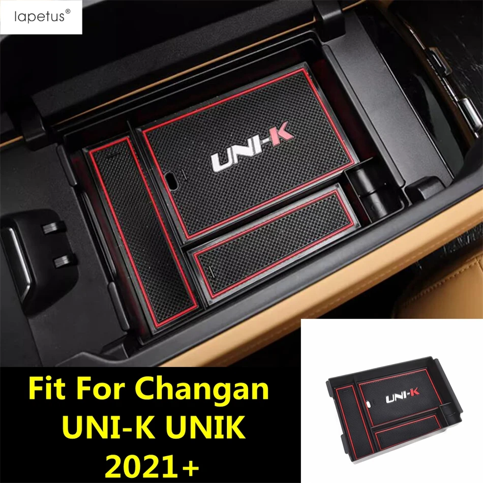 

Central Control Armrest Storage Box Container Decoration Parts Fit For Changan UNI-K UNIK 2021 - 2023 Auto Interior Accessories