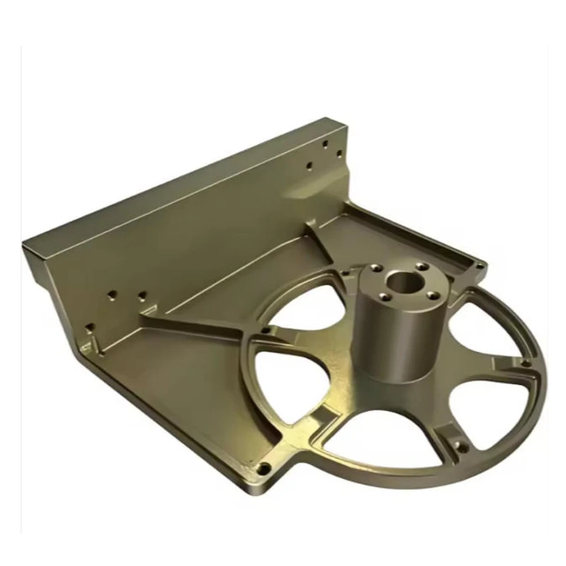

Custom CNC Machined Aluminum Alloy Mechanical Bracket Metal Fabrication Services for Steel Copper Brass Parts