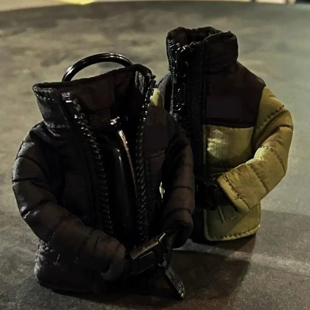 الكرتون البسيطة أسفل معطف المفاتيح متعددة الوظائف الحد الأدنى جديد أسفل معطف مفتاح سلسلة الراقية اليدوية أسفل معطف قلادة #5