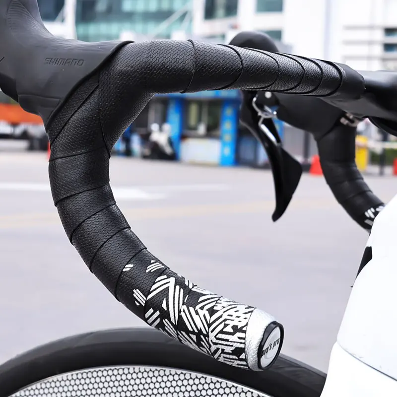 Road Bike Handlebar Tape Drop Bar Tape EVA/PU Shock Anti-Vibratio Cycling Bicycle Handle Bar Belt
