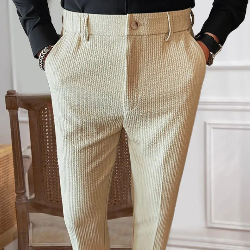 Ankle High Pants for Men: The Refined Choice for Modern Formal Wear