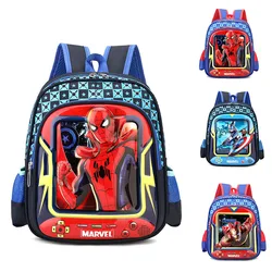 2023 New Spider Man Disney Frozen Elsa The Avengers Kindergarten Pupils Cartoon Schoolbag 3d Cartoon Backpack Trend Popular Bag