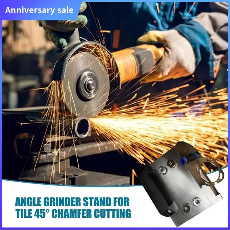 

Тип ABPP-100 Угловая шлифовальная машина Подставка для плитки 45-градусная фаска для резки металлической плитки Рамка для снятия фаски Портативная фаска