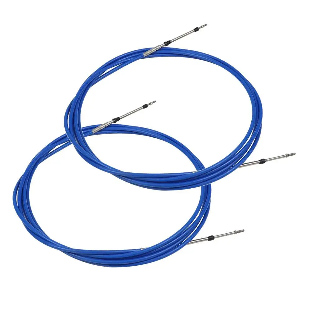 

2 шт. 3300/33C 5 м двигатель, дроссельная заслонка, пульт дистанционного управления, кабель, подходит для подвесного двигателя Nissan Tohatsu Chrysler Yamaha Honda Suzuki