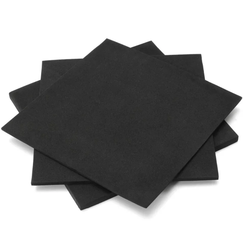 10pcs Soundproofing Foam Tiles High Density 200x200 3/10/20mm Sound-Absorbing Noise Sponge Foam for KTV Audio Room Studio Room