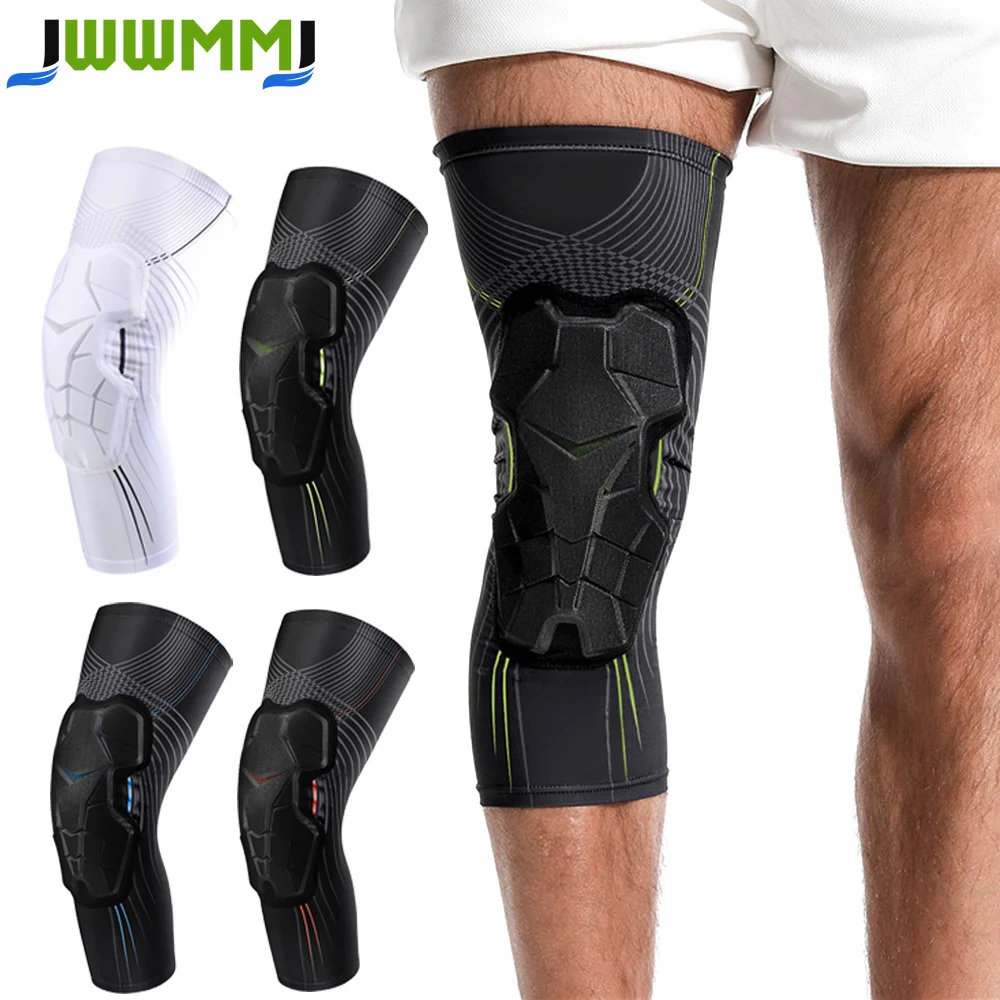 Knee Pads, Basketball Shooter Sleeves, Collision Avoidance Padded Knee Brace Support for Volleyball Football Baseball Cycling