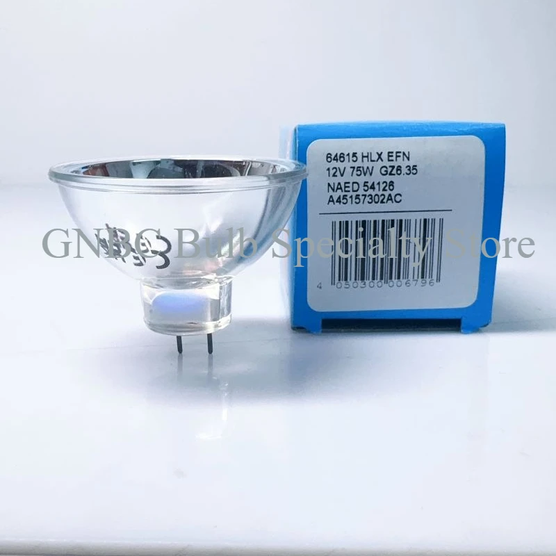 OS 64615 HLX EFN 12V 75W Lamp 12V75W GZ6.35 Bub Endoscope Microscope Light and Equivalent