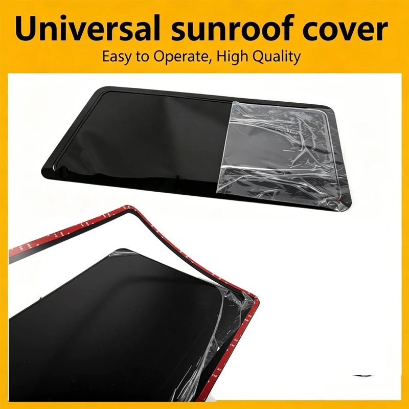 New Simulated Sunroof Cover With Adhesive Edge For Automotive Roof Decoration Use Sunroof Reflector Durable High Quality