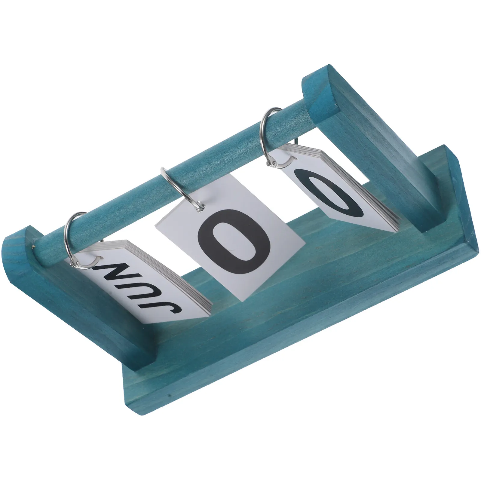 

Стильный деревянный вечный настольный календарь-перевертыш, многоразовый, для офиса, дома, школы, декора рабочего стола, в деревенском стиле